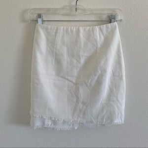 Princess Polly white skirt